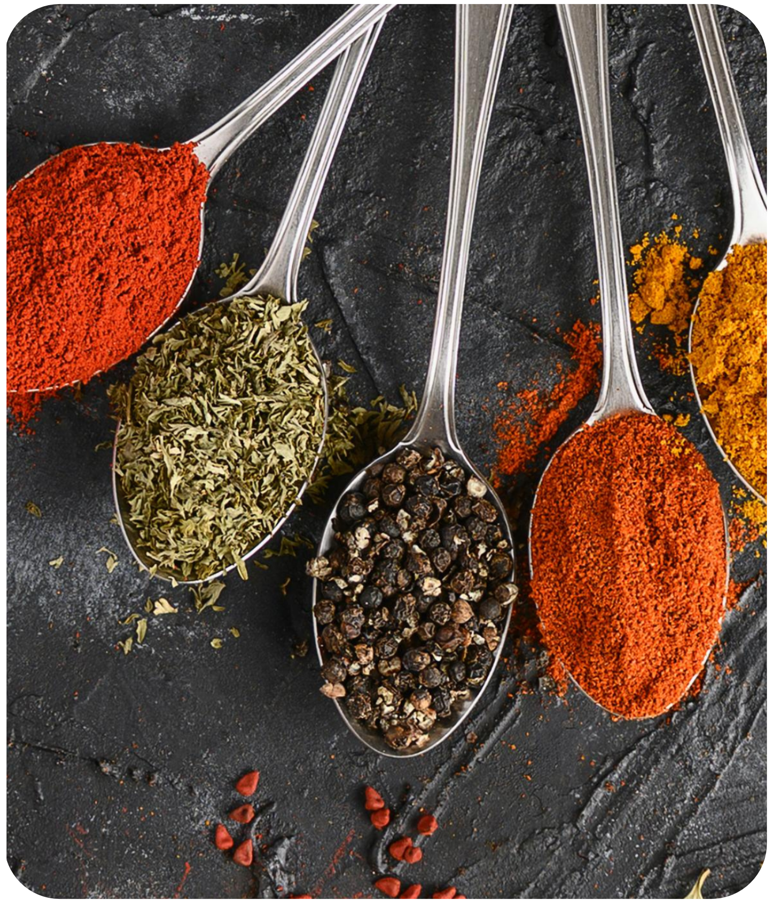 Spezie, aromi, droghe e insaporitori